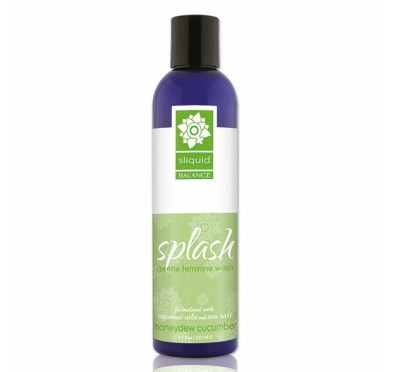 Płyn do higieny intymnej - Sliquid Balance Splash Honeydew Cucumber 255 ml